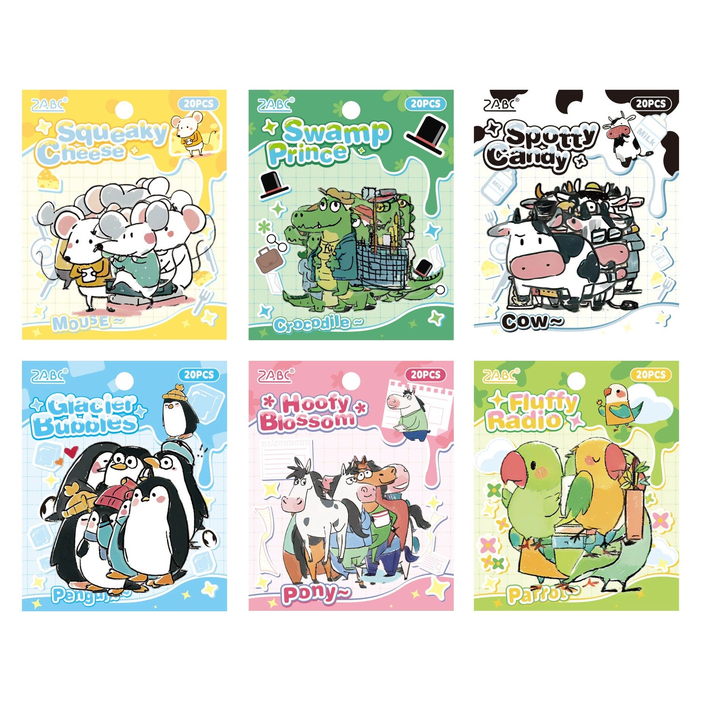 #20303 Cute Animal Series Sticker