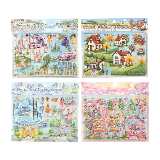 #20415 Costal Scenery Series Sticker