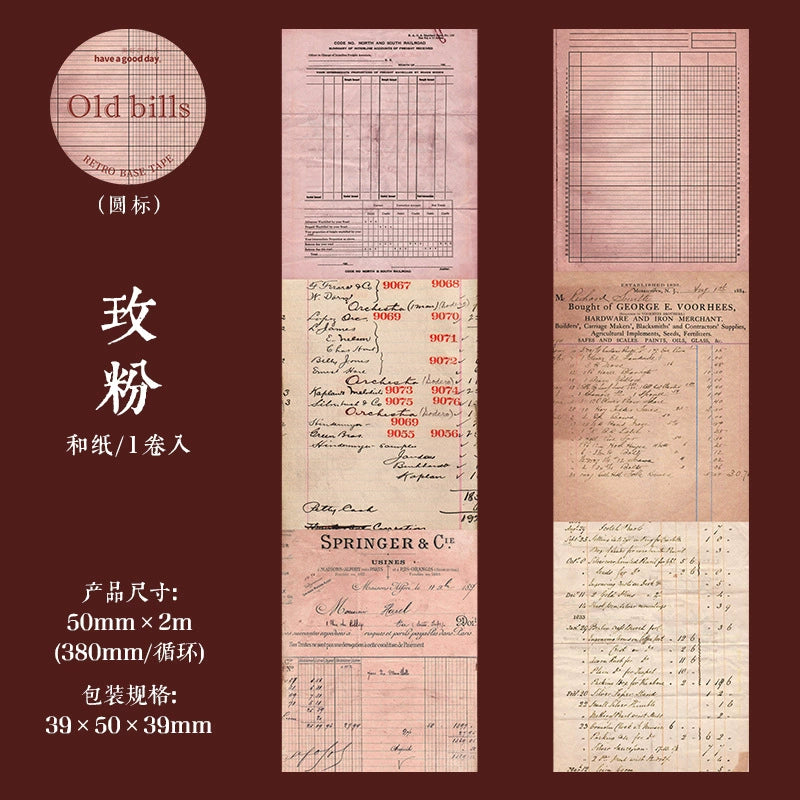 #03281 Retro Ticket Series Tape