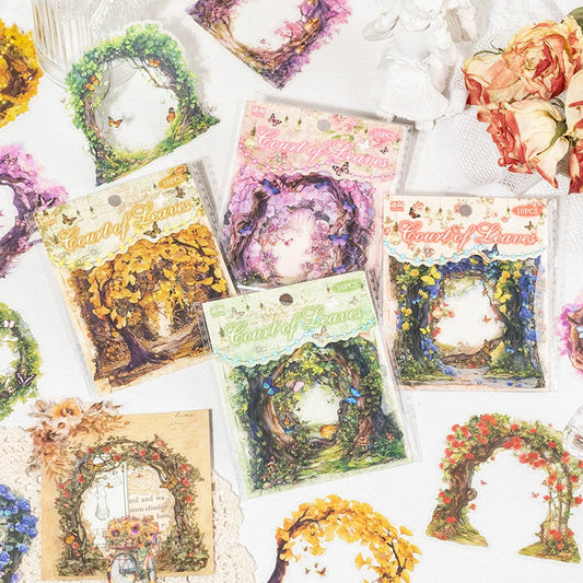 #20118 Flower/Tree Gate Series Sticker