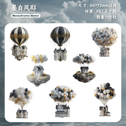 A1#20570 Flying House Series Sticker
