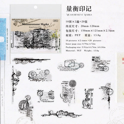 #20034 Steampunk Age Series Sticker