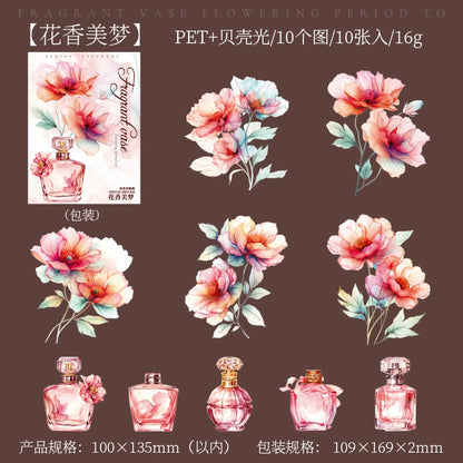 #20273 Fragrant Vase Series Sticker