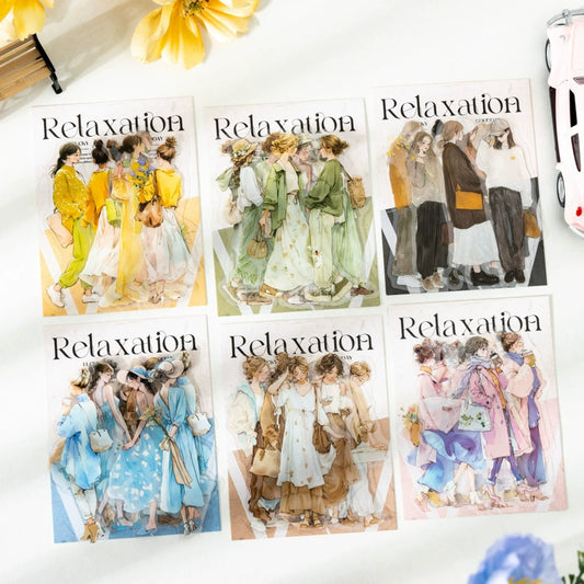 #02973 Relaxation Series Sticker
