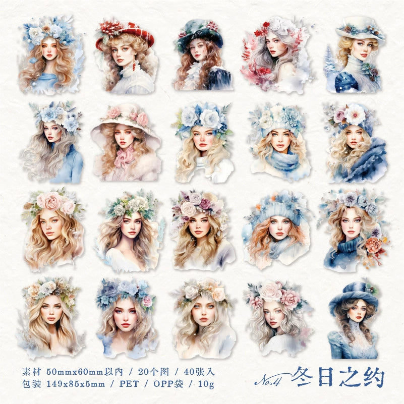 L3#20951 PET Sticker Lace