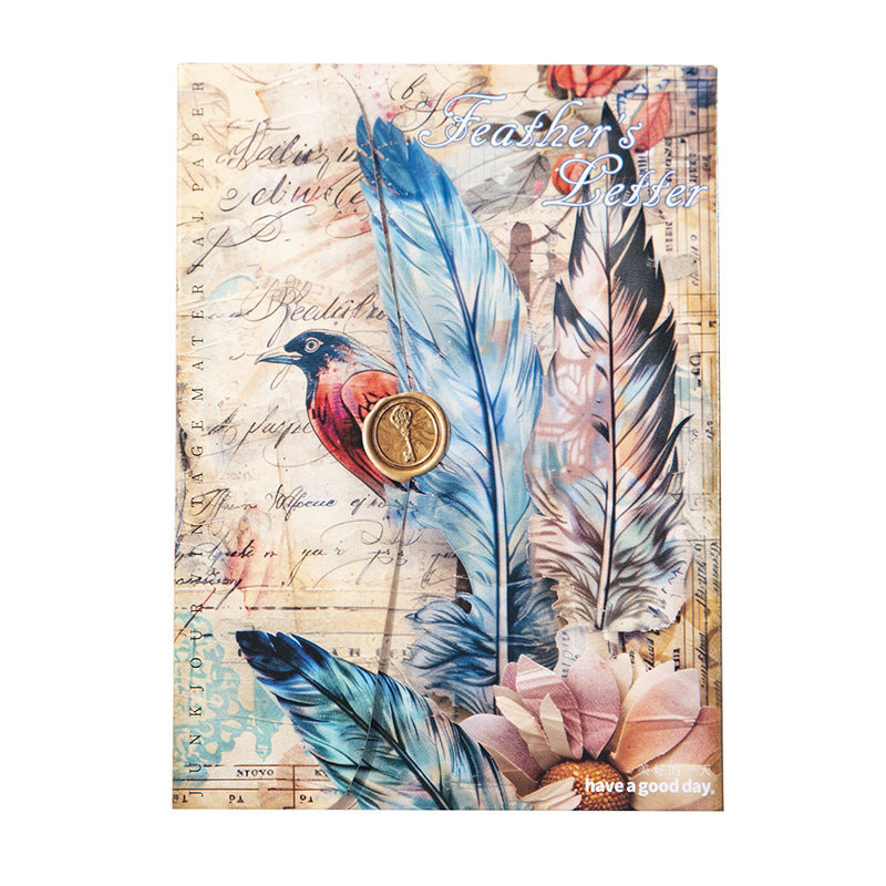 #20456 Feather Letter Series Paper