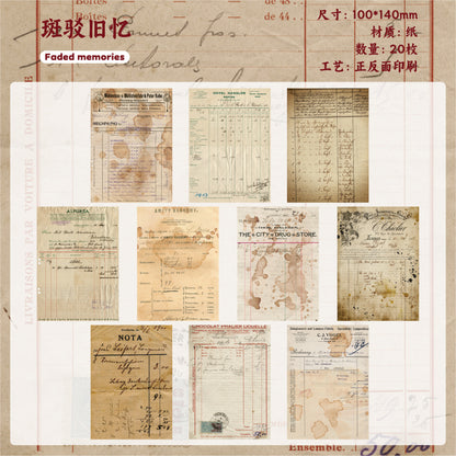 #20015 Vintage Letter Series Paper