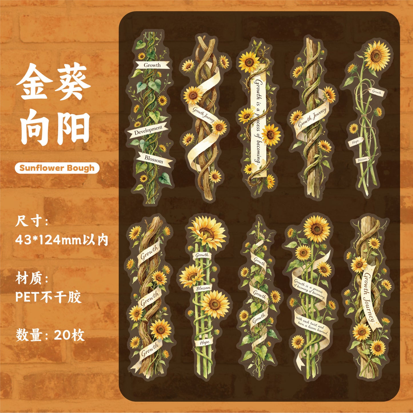 #21027 PET Sticker