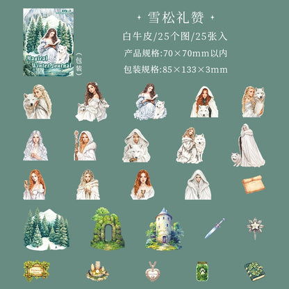 #20197 Snow Magic Series Sticker