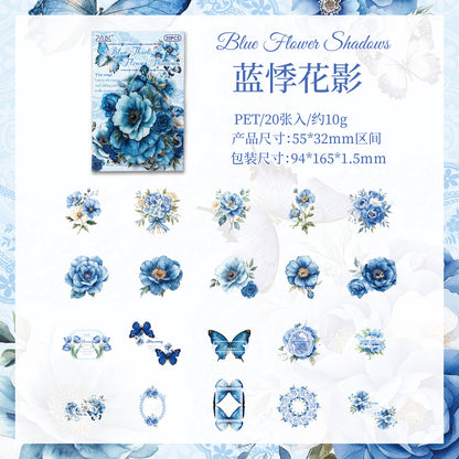 #20285 Flower and Butterfly Series Sticker