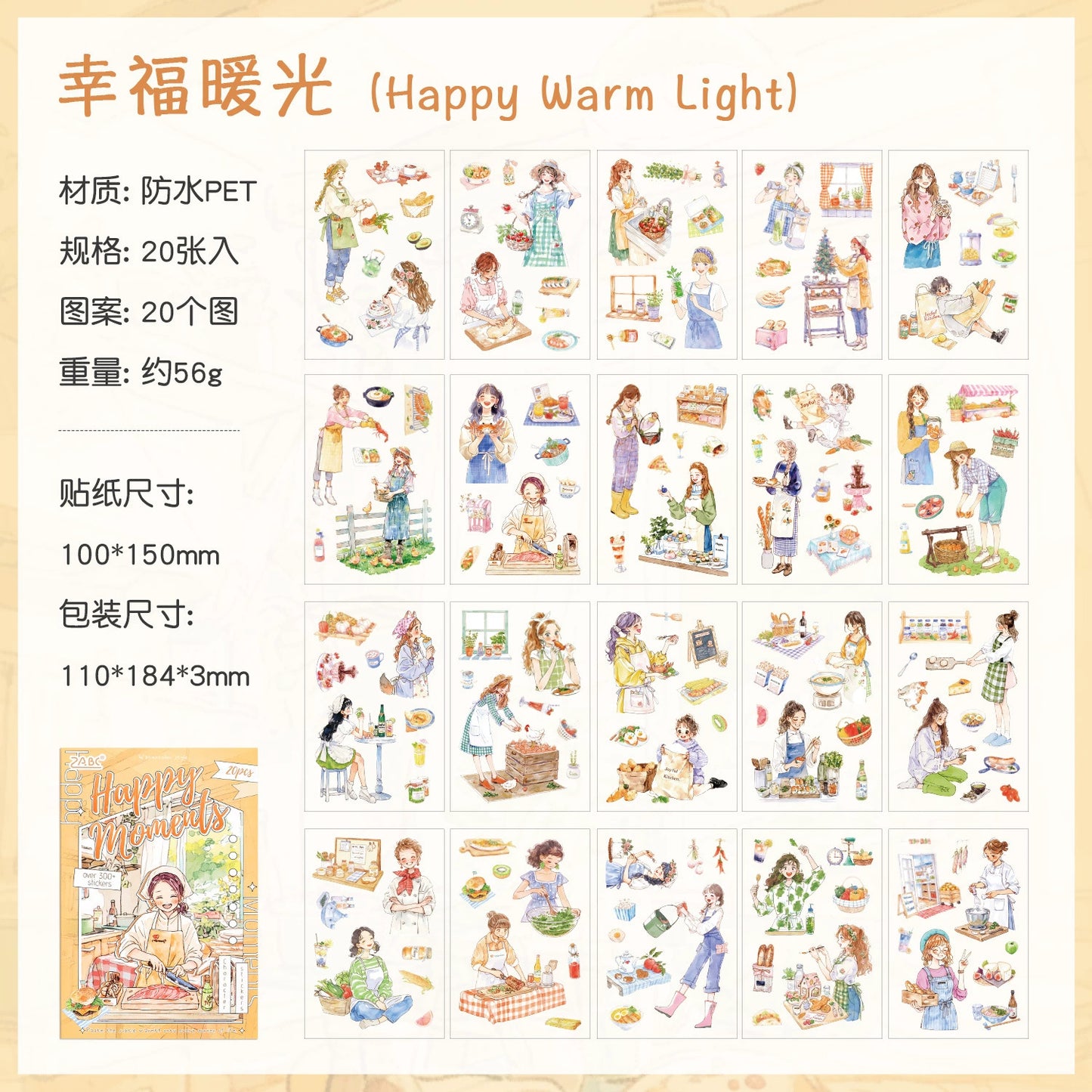 #20716 PET Sticker Book