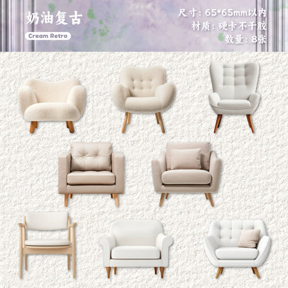 #20598 Xiaowo Sofa Series Sticker