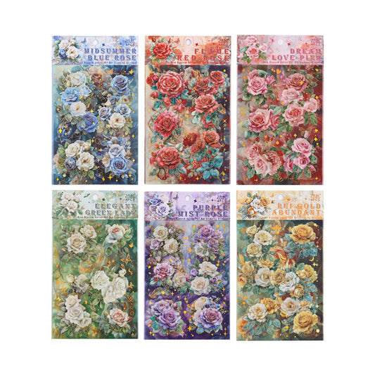 A1#20396 Shiny Rose Series Sticker