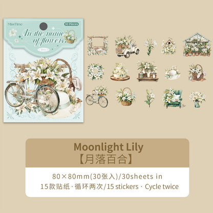 #20557 In the Name of Flowers Series Sticker