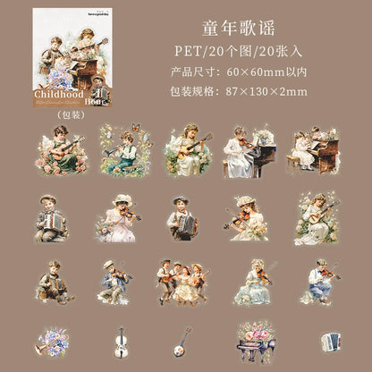 #20011 Childhood Series Sticker