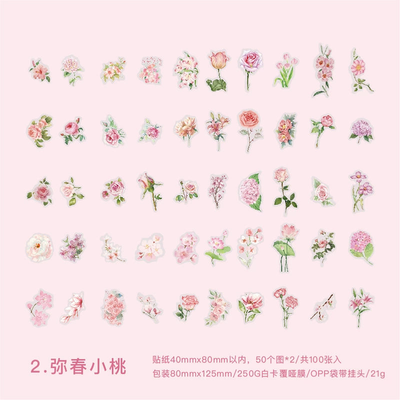 #20309 Flower Series Sticker