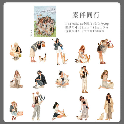 C2#20714 PET Sticker pet