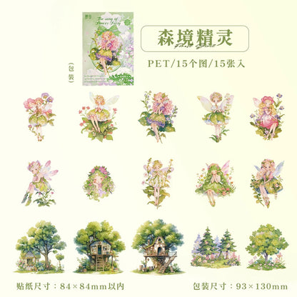 #20192 Flower Fairy Series Sticker