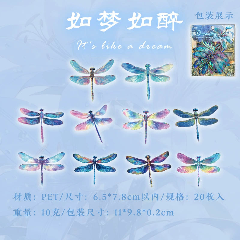 #20501 Dragonfly Series Sticker