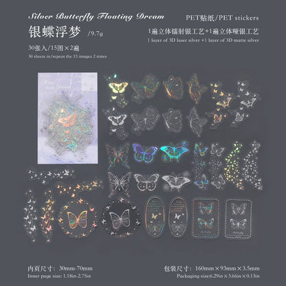 #20037 Silver Dream Series Sticker