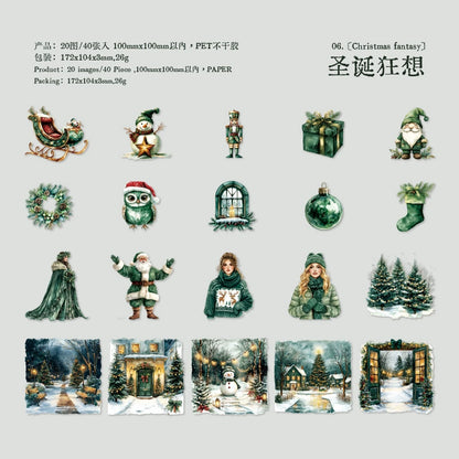 #20112 Christmas Series Sticker