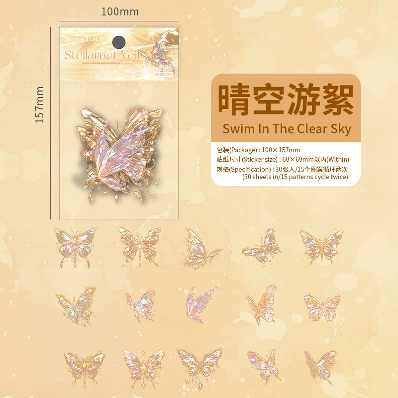 #20561 Stellarnet Veil Series Sticker