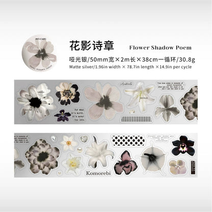 #03191 Flower Word Series Precut Tape