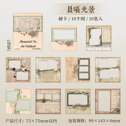 #20186 Vintage Frame Series Sticker