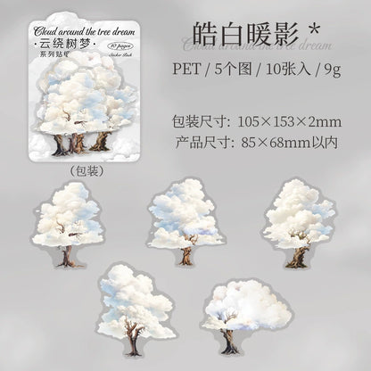 #20263 Cloud Tree Series Sticker