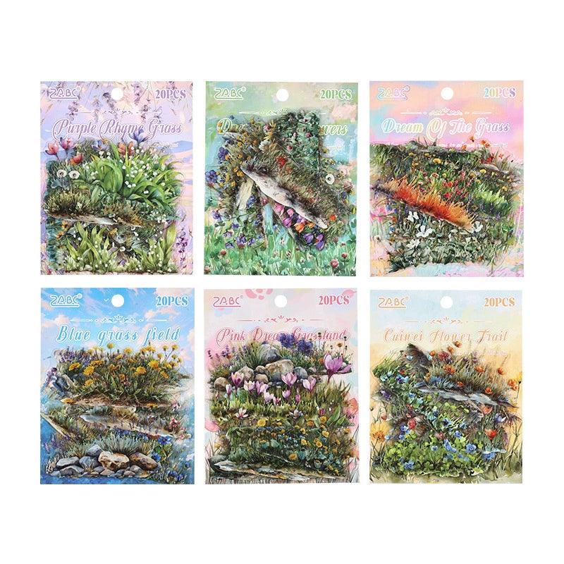 #20213 Green Grass Series Sticker