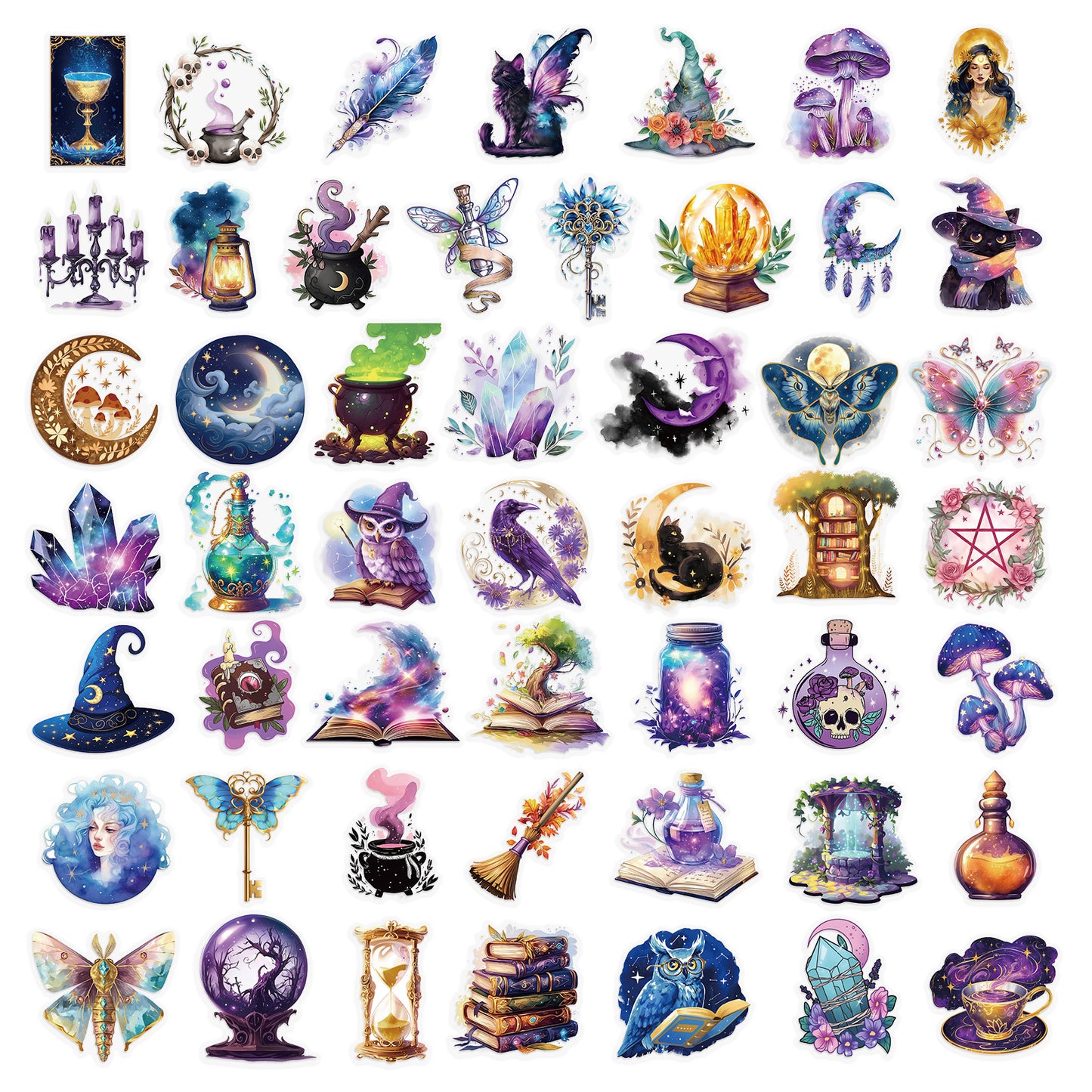 #02284 Magical Planet Series Sticker
