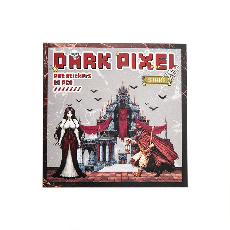 A4#20566 Dark Pixel Series Sticker