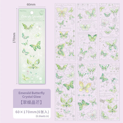 #20609 Butterfly Glimmer Series Sticker