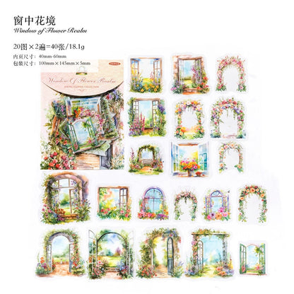 #20255 Garden Series Sticker