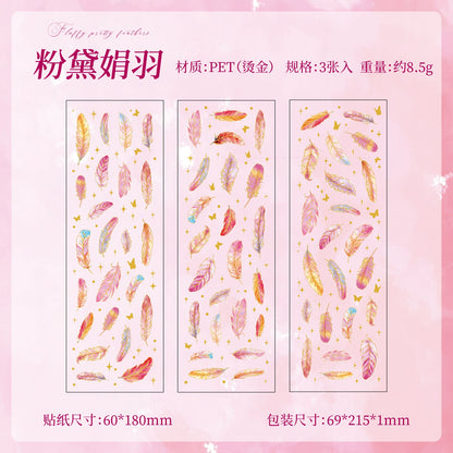 #20059 Feather Series Sticker