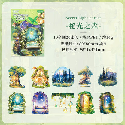 #20304 Fantasy Scenery Series Sticker