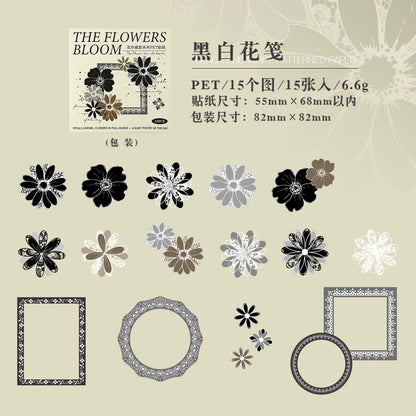 #20581 The Flower Bloom Series Sticker