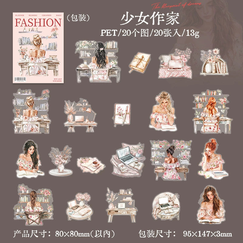 #20468 Fashion Series Sticker