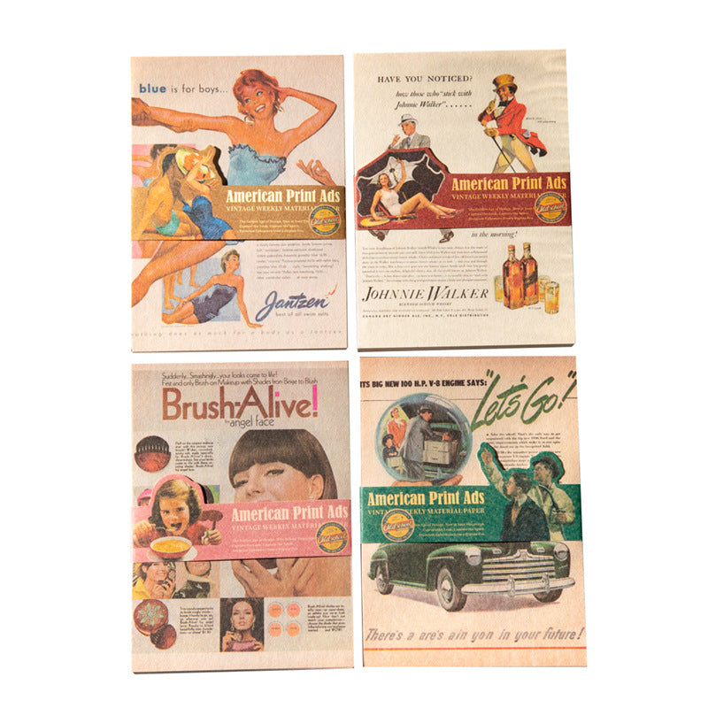 #20419 Vintage Fashion Series Sticker