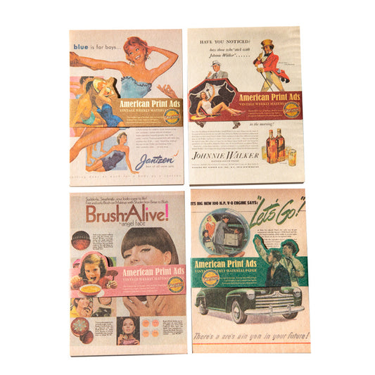 #20419 Vintage Fashion Series Sticker