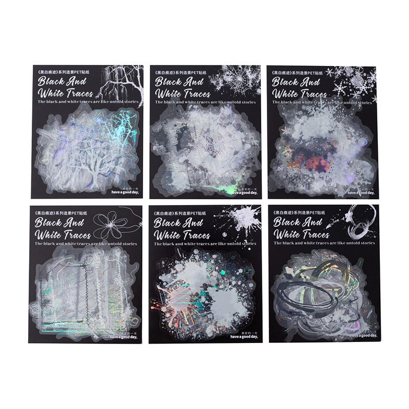 #20157 Black and White Imprint Series Sticker