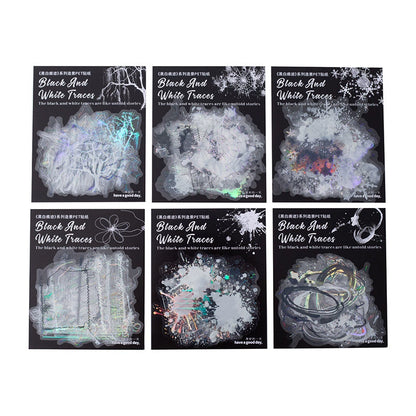 #20157 Black and White Imprint Series Sticker