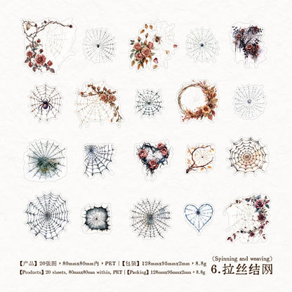 #20212 Vintage Gothic Collection Series Sticker