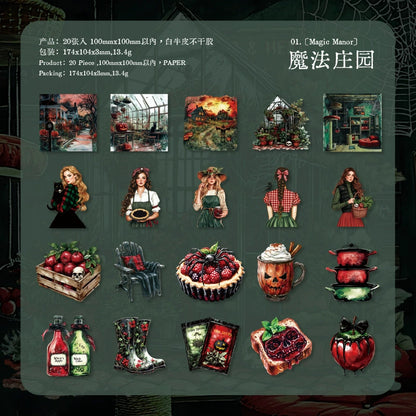G2#20160 Fantasy Halloween Series Sticker