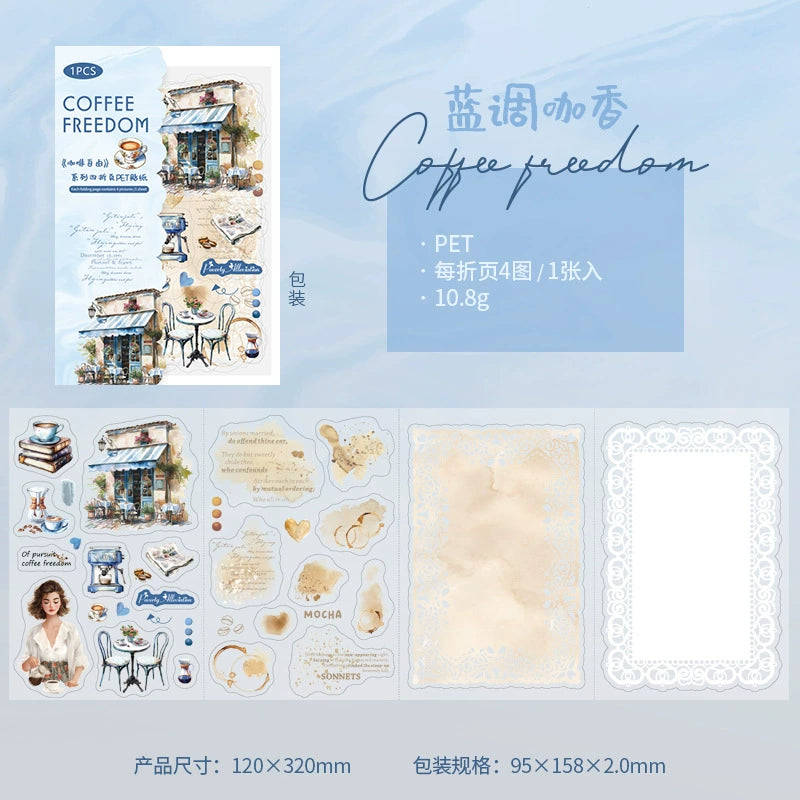 #20125 Coffee Diary Series Sticker
