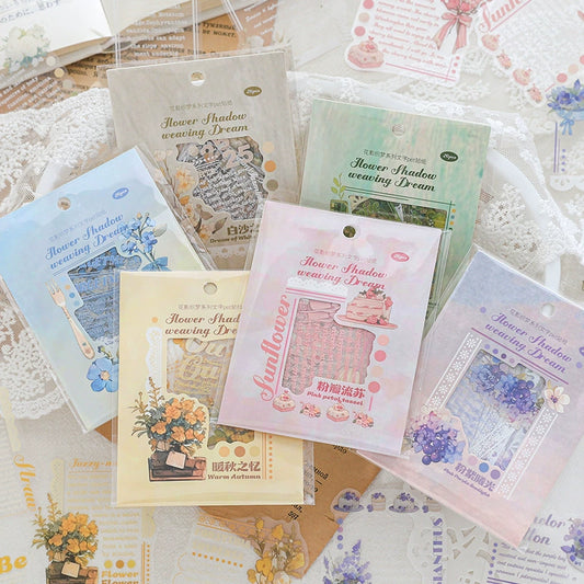 #20467 Flower Word Series Sticker