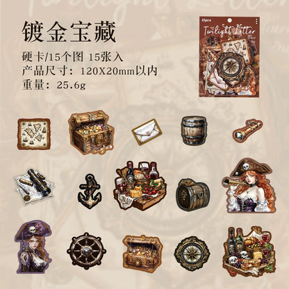 #20484 Dusk Letter Series Sticker