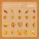 #20215 Leaf Series Sticker