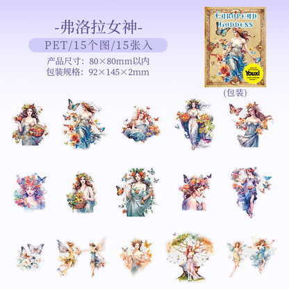 #02938 European Goddesses Series Sticker