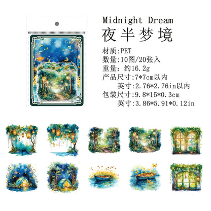 #20134 Secret Garden Series Sticke